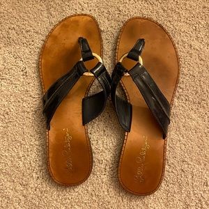 Lilly Pulitzer McKim Sandals in Navy Size 6